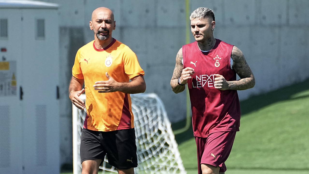 Galatasaray'da Mauro Icardi çalışmalara başladı!