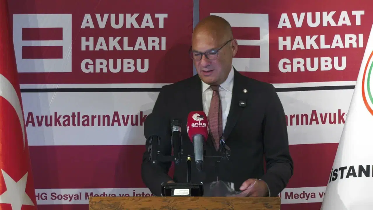 AHG'nin İstanbul Barosu başkan adayı olan Osman Korkut Kanadoğlu'na soruşturma başlatıldı