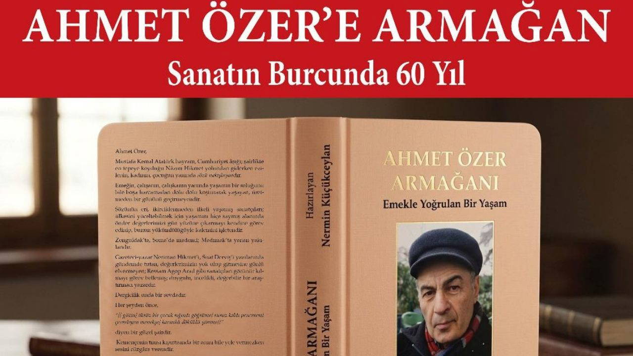 Ankara’da ‘Ahmet Özer’e Armağan’ etkinliği düzenlenecek