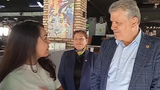 Esnaf ziyaretinde yurttaş CHP'li Barut'a böyle yakındı