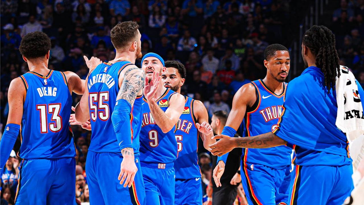 NBA'de son şampiyon Oklahoma City 7'de 7 yaptı