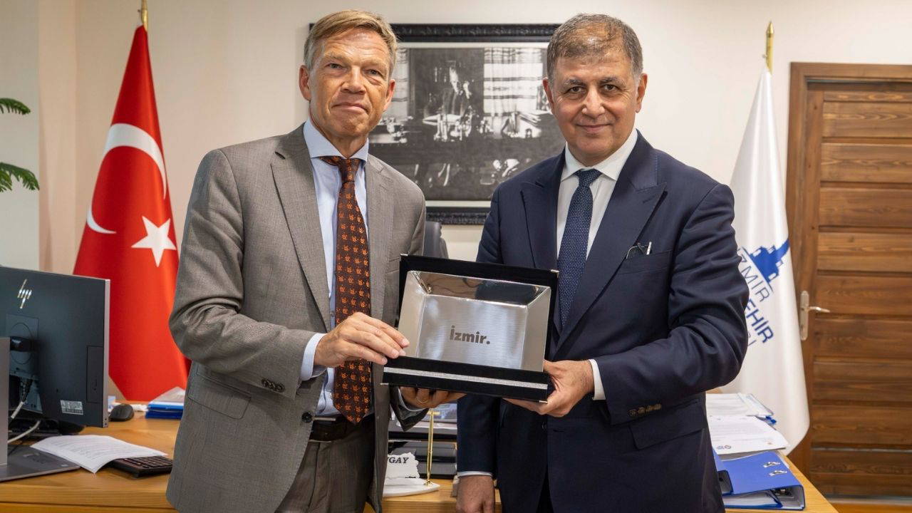 Hollanda Büyükelçisi Wijnands Başkan Tugay’ı Ziyaret Etti