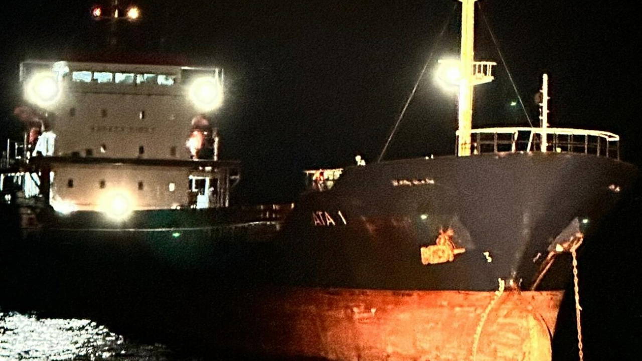 Çanakkale Boğazı'nda gemi arızası!