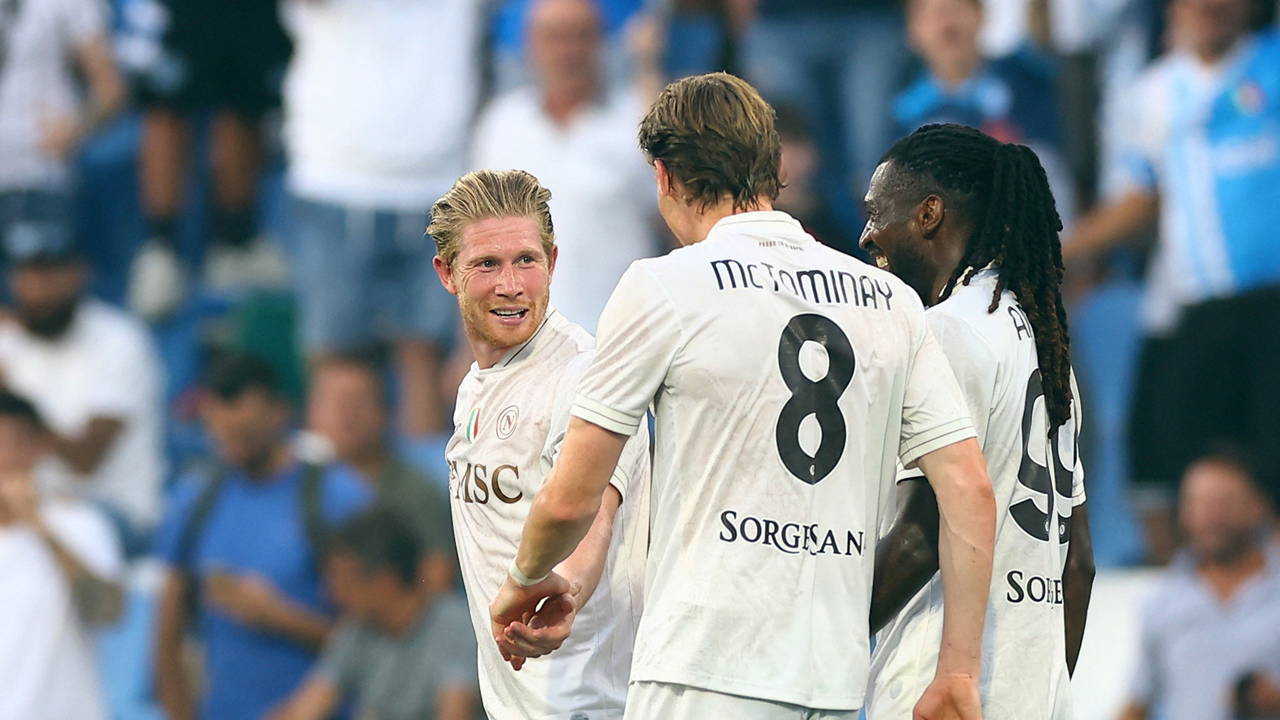 De Bruyne attı, Napoli 2 golle galibiyete uzandı!