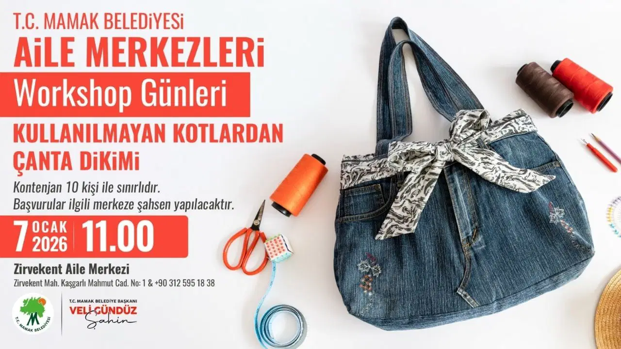 Mamak’ta atölye günleri başlıyor