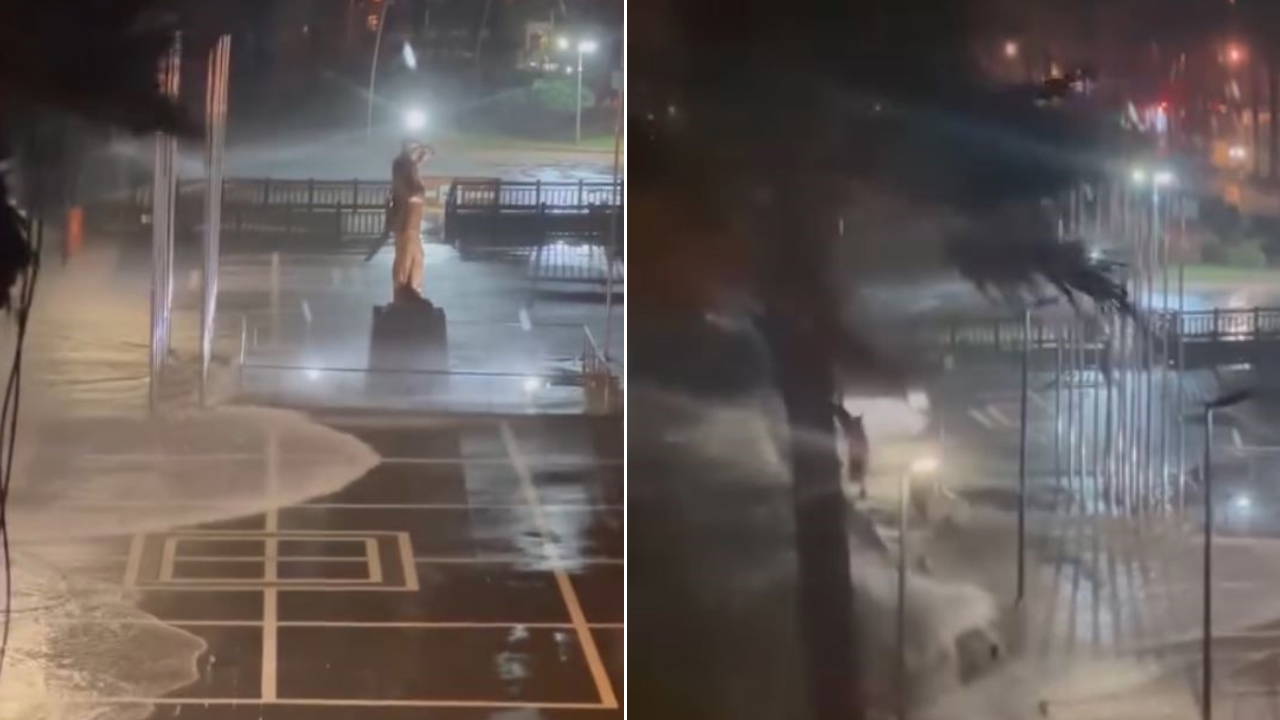 Marmaris'te lodos denizi taşırdı, kordon sular altında kaldı!