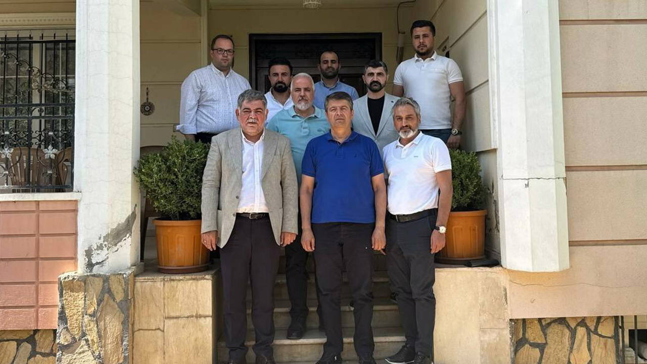 Baro başkanlarından Abdurrahman Tutdere'ye dayanışma ziyareti