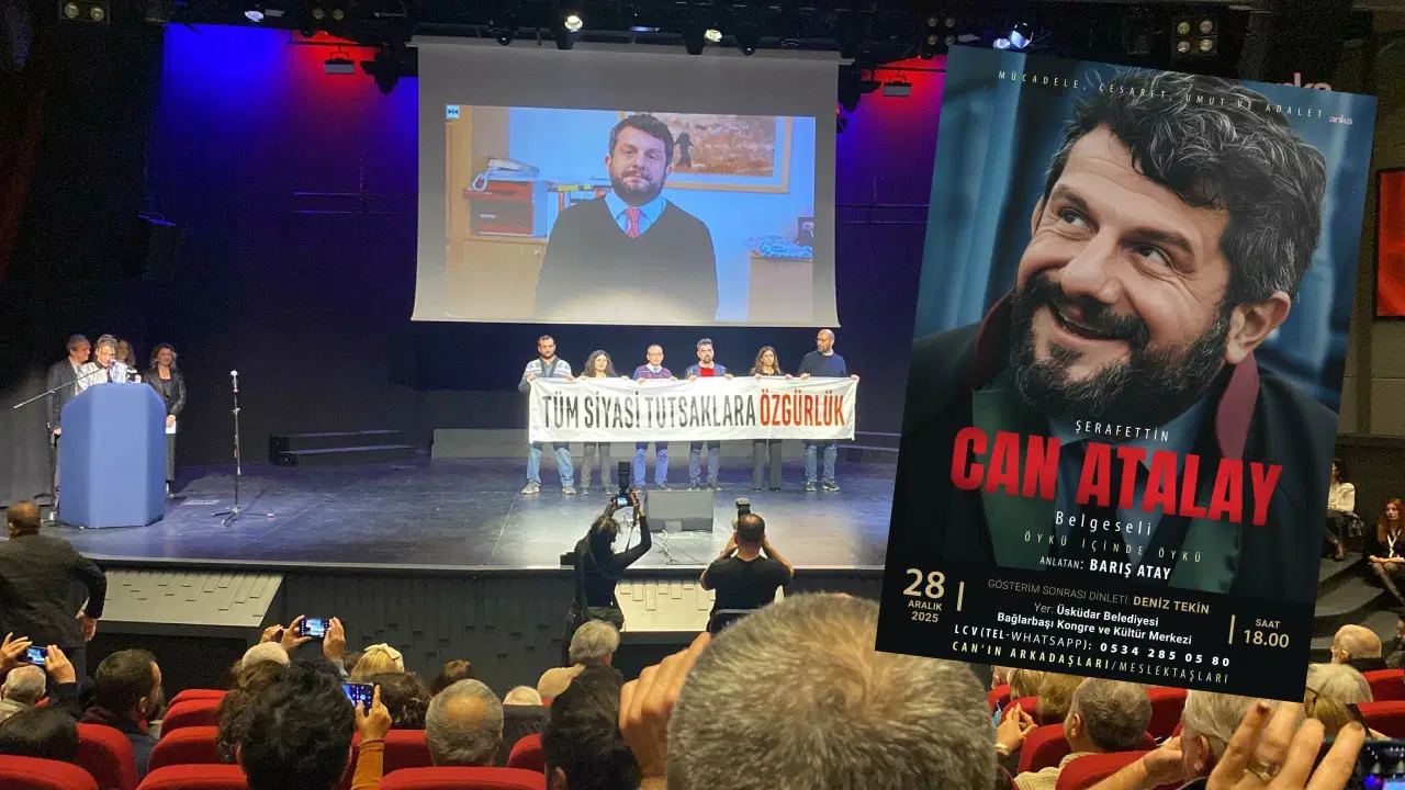 Can Atalay belgeseli ilk kez izleyiciyle buluştu… Atalay mesaj gönderdi!