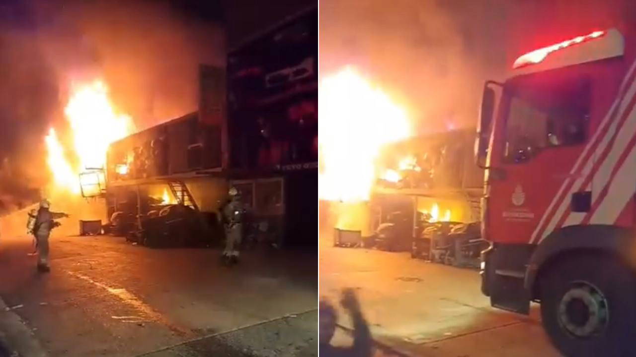 İstanbul Başakşehir'de sanayi sitesinde yangın... Ölü ve yaralı var!