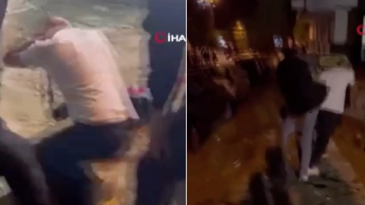 İstanbul'da kadını darbeden şahsa meydan dayağı!