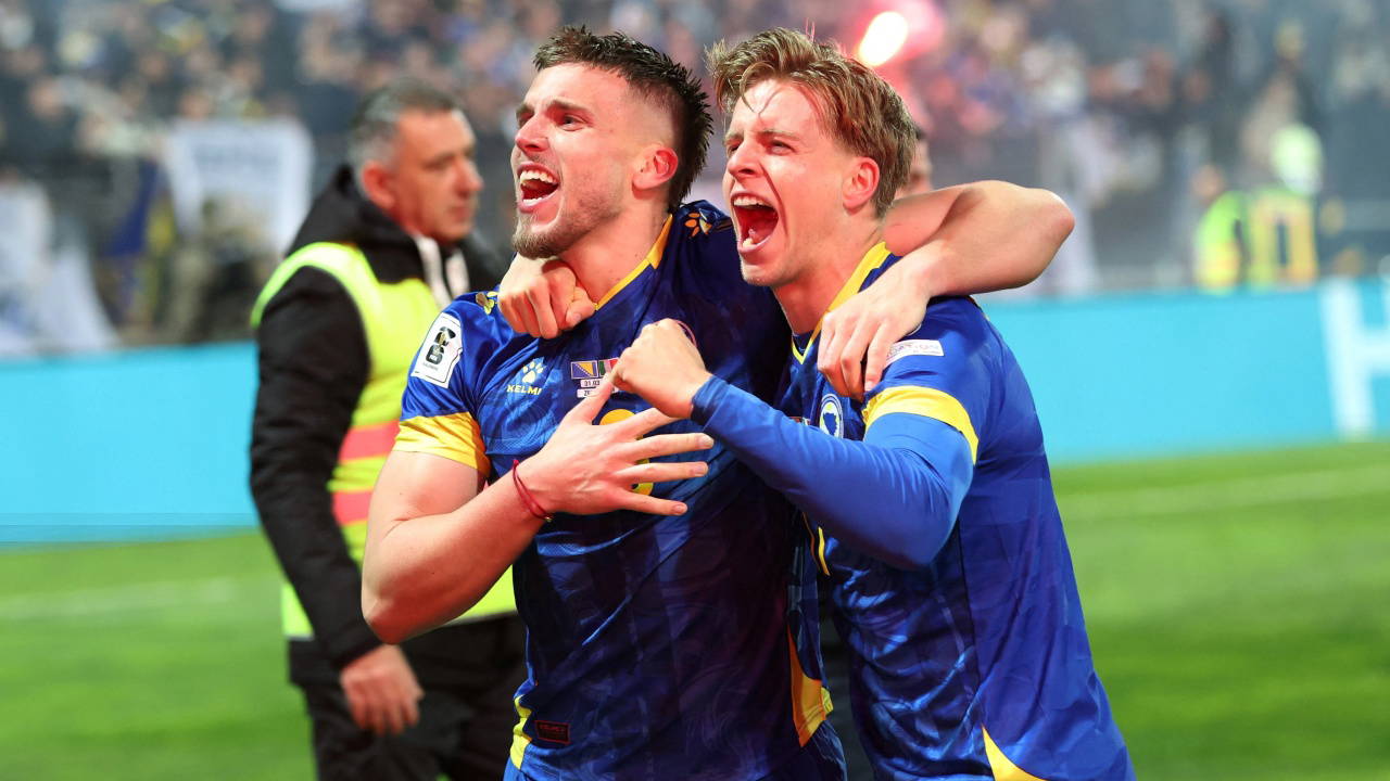 Bosna Hersek, İtalya'yı Şaşkına Çevirip Dünya Kupası Biletini Aldı!