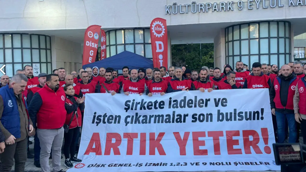  İzmir'de eylem sürüyor: 'Arkadaşlarımız dönmeden geri adım yok'