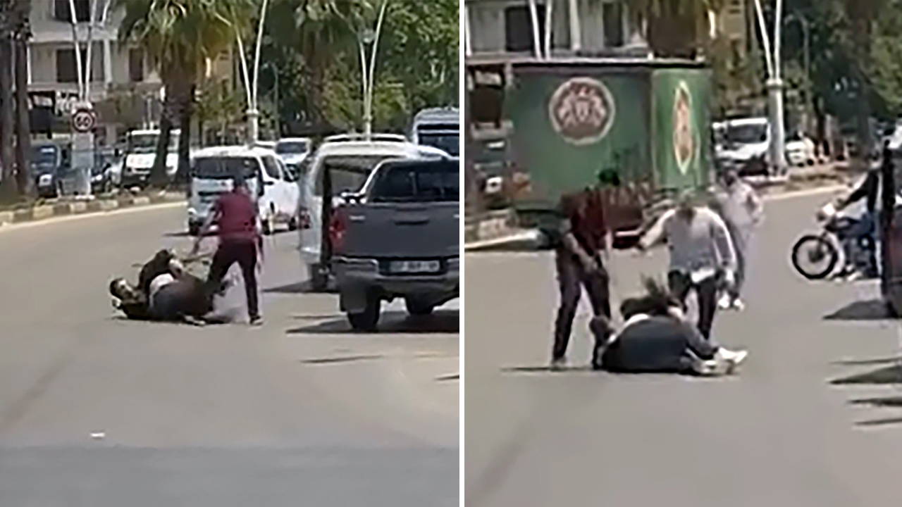 Sopa, yumruk ve av tüfeği ile darp... Cadde ortasındaki kavganın sebebi belli oldu: Taraflar tutuklandı