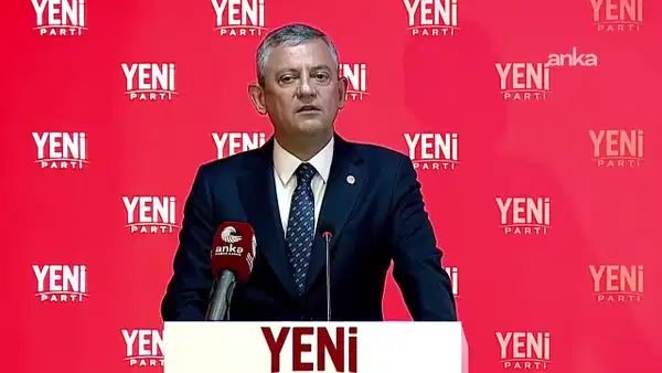 Özgür Özel, YENİ Parti Genel Merkezi’nde konuşuyor