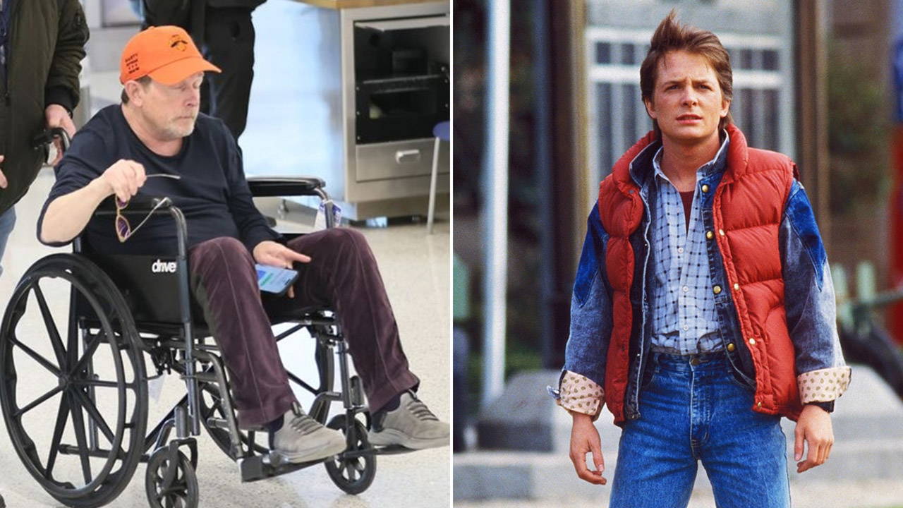 'Geleceğe Dönüş'ün efsanesi Michael J. Fox'tan üzen görüntü!