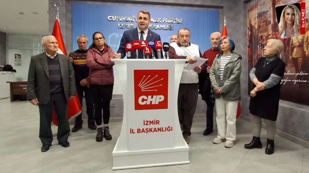 CHP İzmir ve emeklilerden tepki: Doğal gaz faturasıyla ilaç reçetesi arasında tercih yapıyoruz