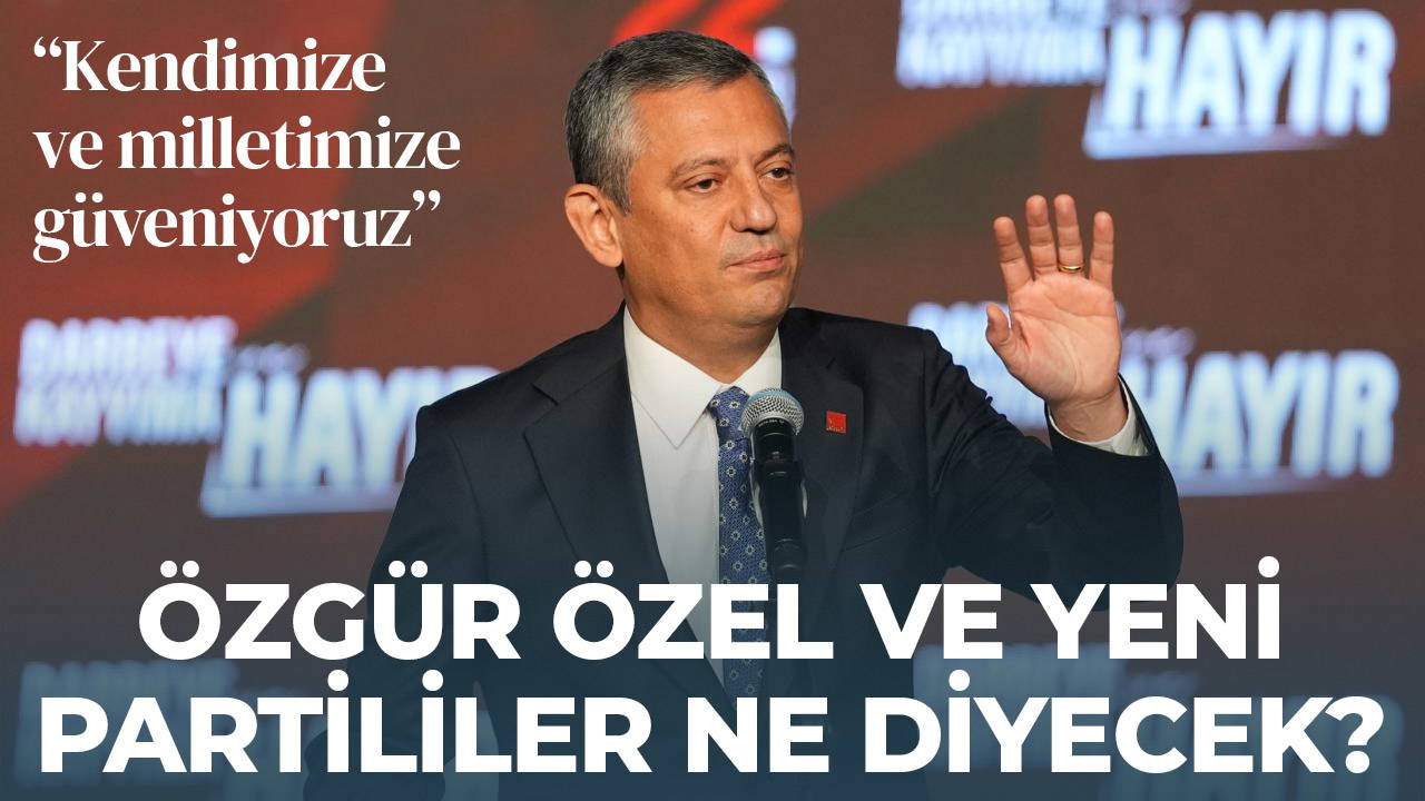 Son Dakika... Özgür Özel, 'çerçeve yasa' kararını açıkladı