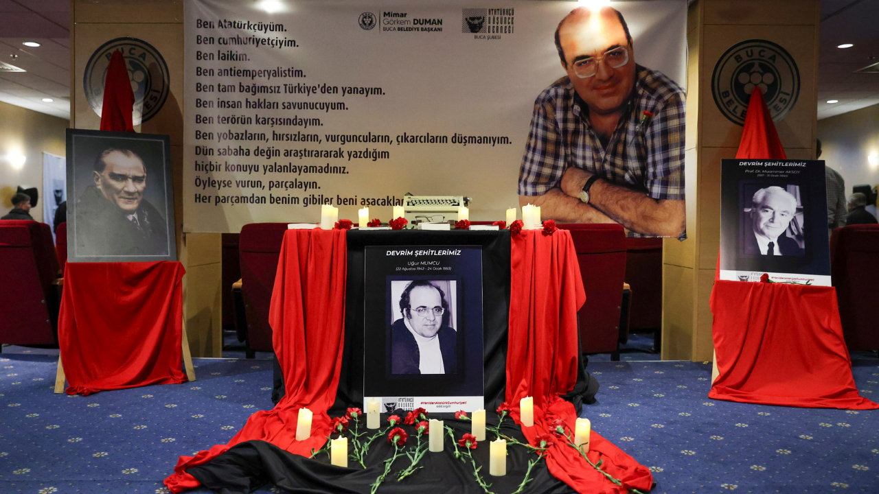 Buca, Uğur Mumcu’yu andı