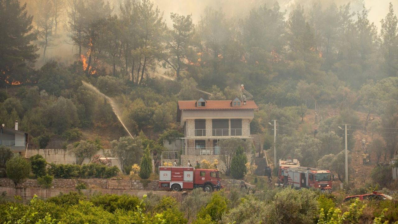İzmir’de 2 günde çıkan 9 orman yangınından 8'i insan kaynaklı