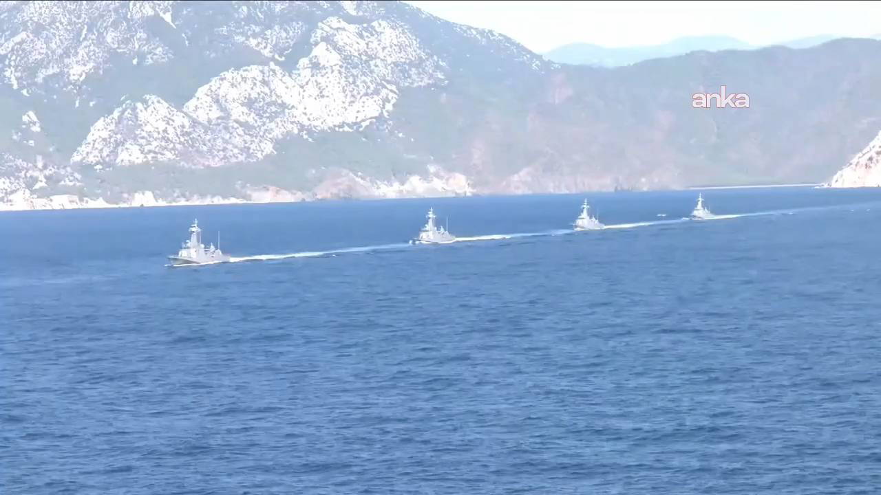 Antalya açıklarında Denizkurdu-1 Tatbikatı: ‘Denizlerde çok güçlüyüz’