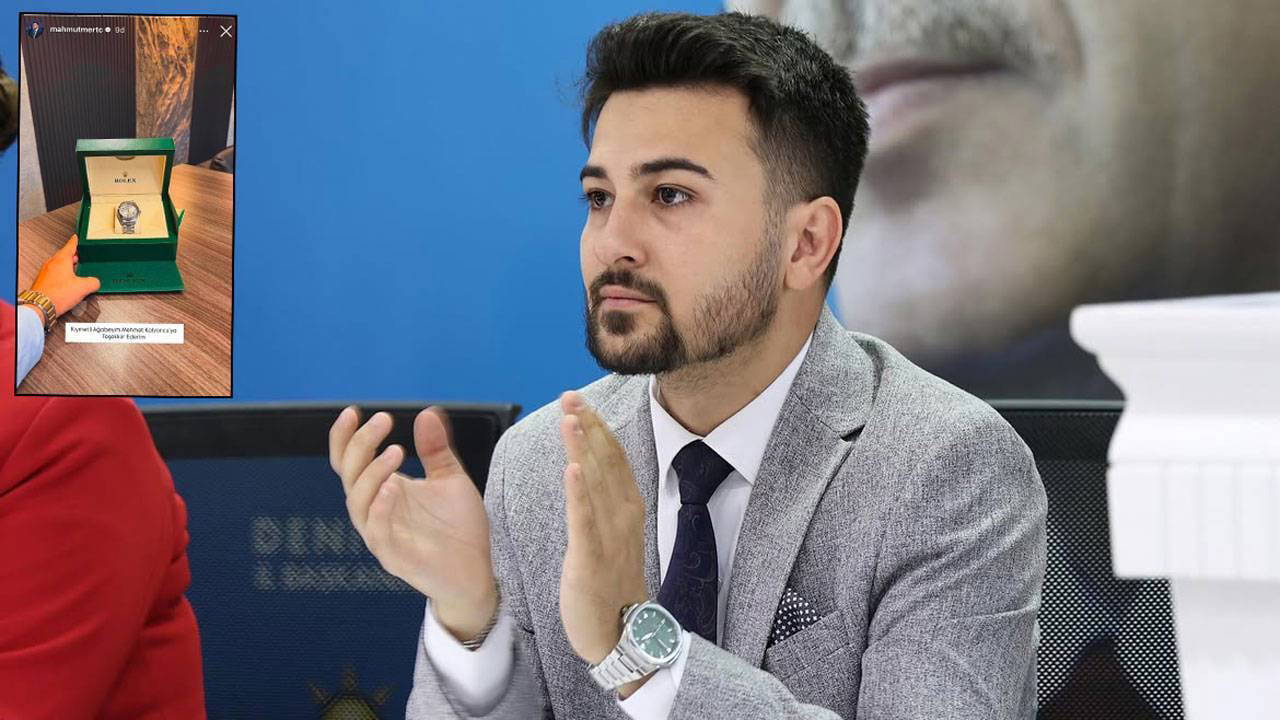 Milyonluk Rolex paylaşımı sonrası AKP’li Gençlik Kolları Başkanı istifa etti