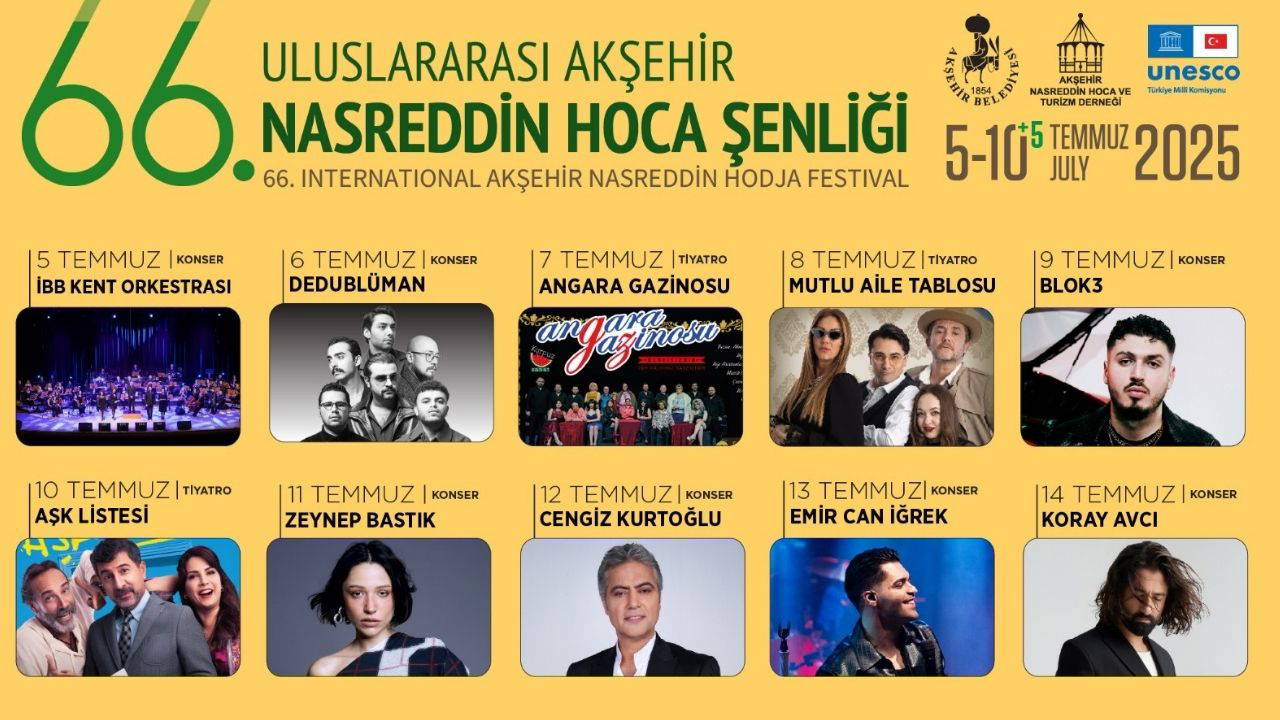 Uluslararası Akşehir Nasreddin Hoca Şenliği yaklaşıyor: Gazetemiz Cumhuriyet de katılıyor