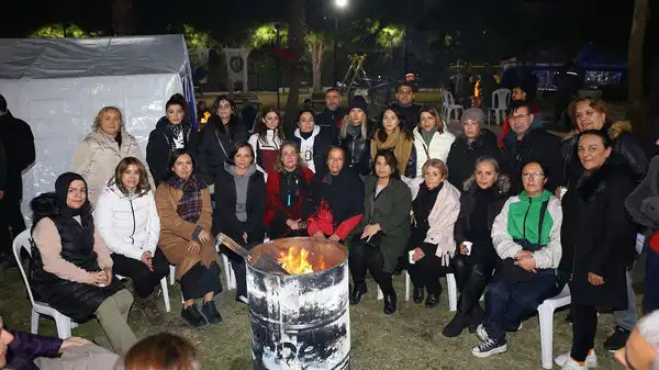 Karabağlar Belediye Başkanı, kadına şiddete karşı 24 saat 'nöbet' tutacak