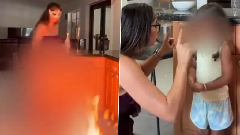 Florida’yı sarsan olay: Çocuklarının ellerine sıcak mum döktü, evi ateşe verdi