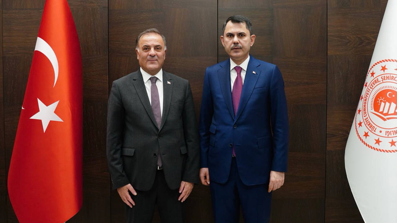 Murat Kurum, İBB Başkanvekili Nuri Aslan ile bir araya geldi