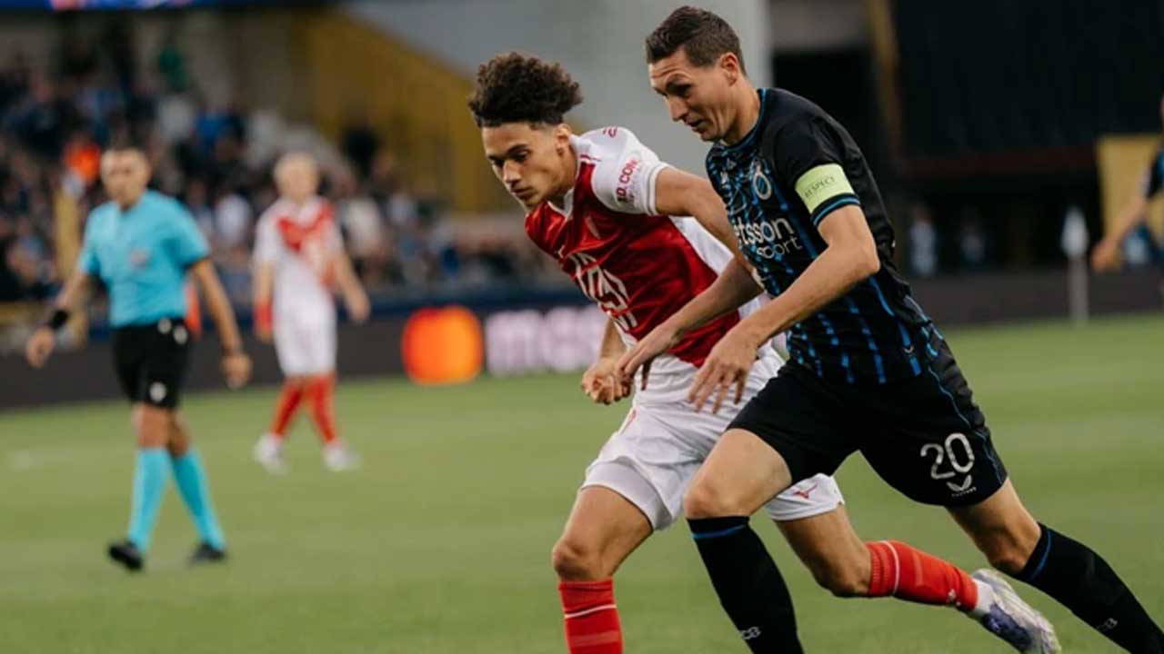 Monaco'ya Brugge deplasmanında büyük şok!