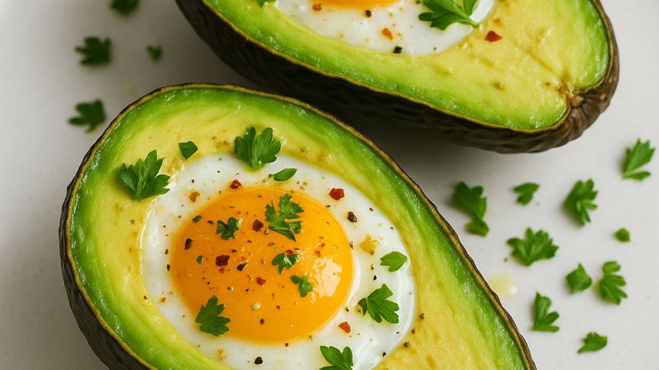 Kahvaltıların proteinli tarifi: Fırında avokadolu yumurta

