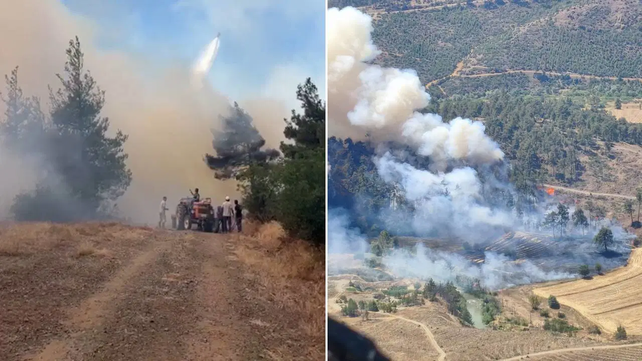 Bursa’da orman yangını: Ekipler müdahale ediyor