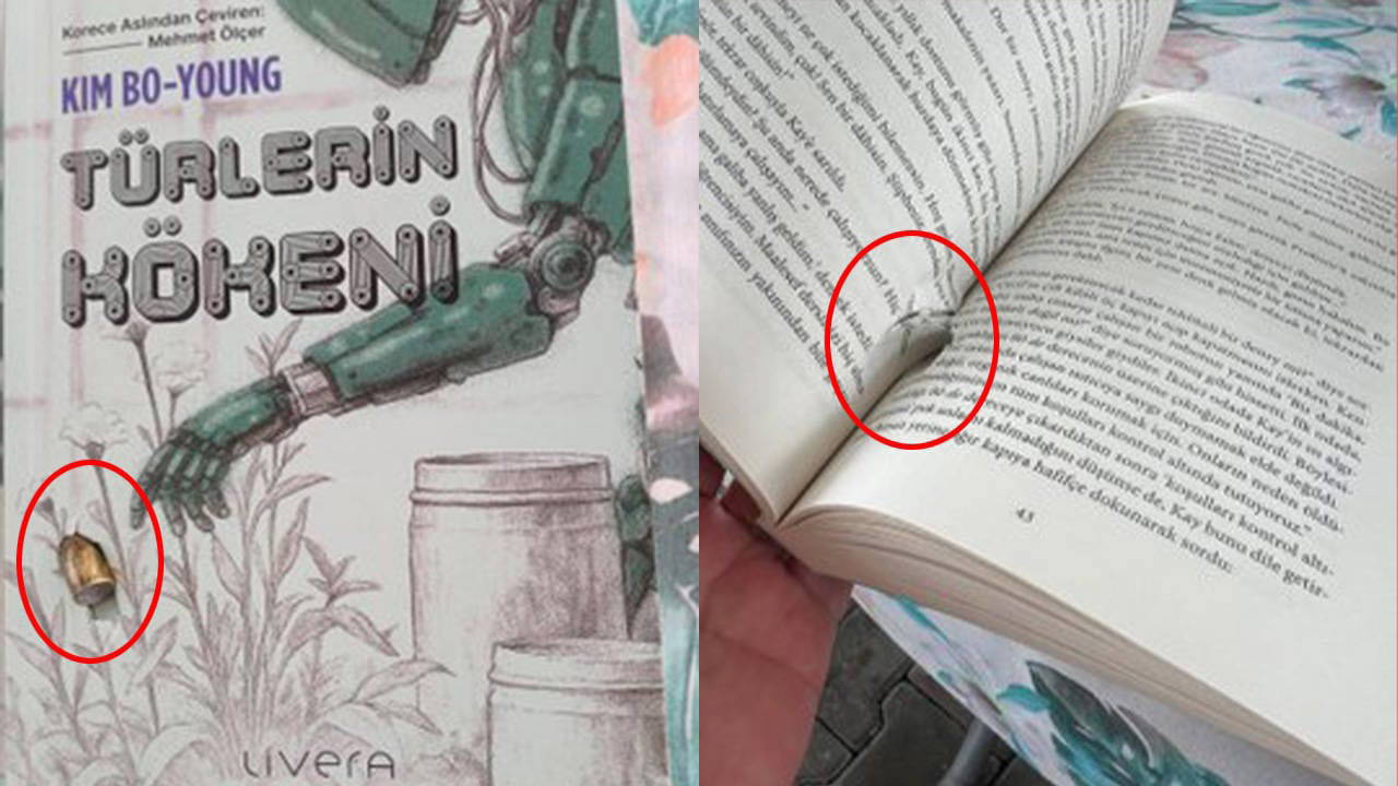 “Türlerin kökeni”ni basan yayınevine mermili tehdit