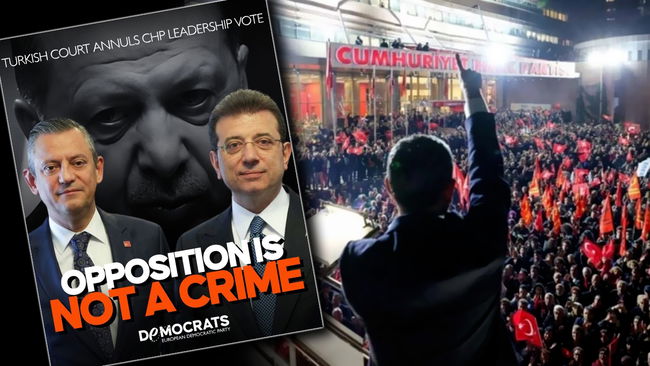 Avrupalı Demokratlardan sert tepki!
