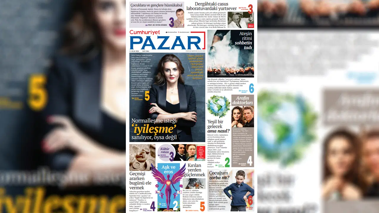 Cumhuriyet Pazar bu hafta da dopdolu!