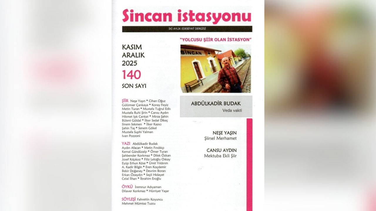 “Sincan İstasyonu” raylarını topladı: veda vakti