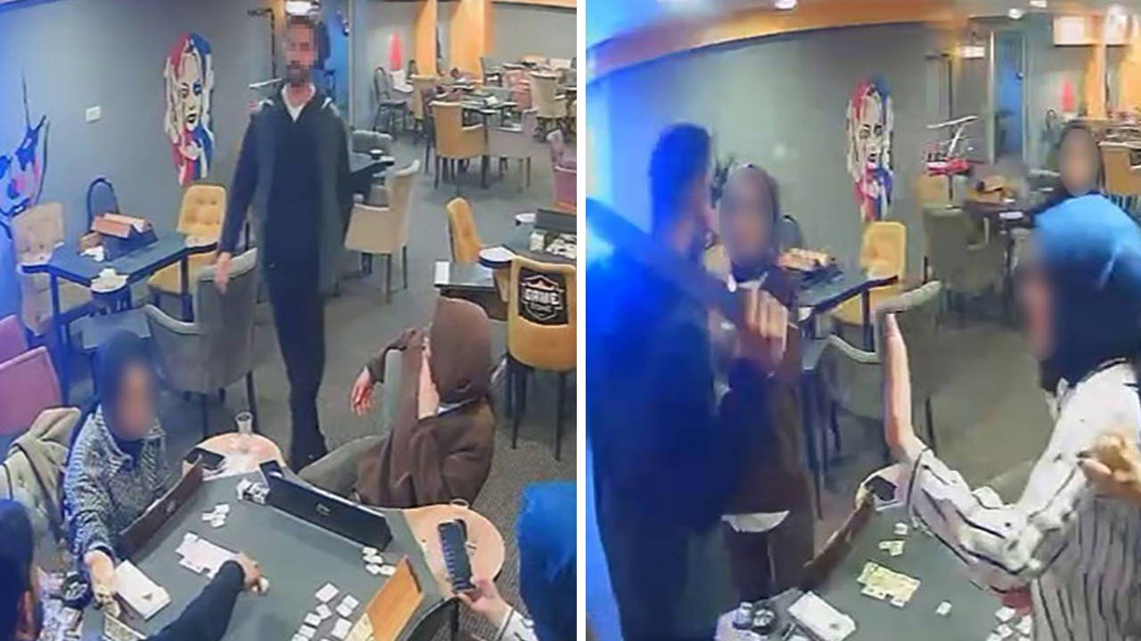 Okey oynayan gençlere 'sallama' ile saldırdı!