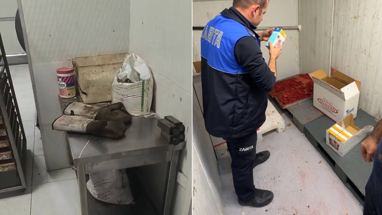 Avcılar'da ruhsatsız pasta imalathanesi mühürlendi