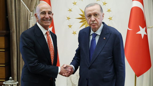 Tom Barrack'tan, Erdoğan'a teşekkür