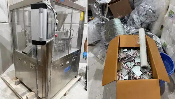 Ambalaj üretim tesisi, uyuşturucu imalathanesi çıktı
