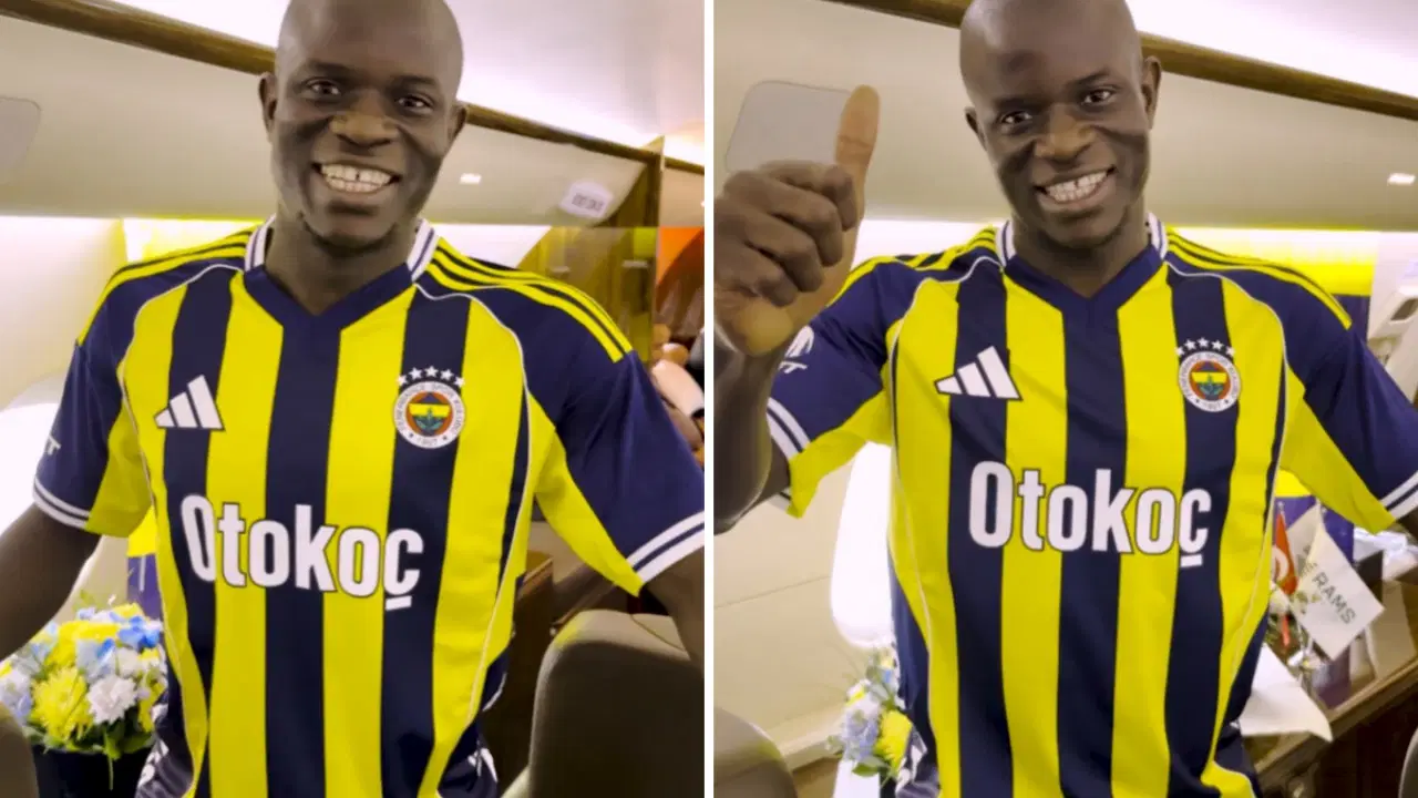 Fenerbahçe'nin yeni transferi N'Golo Kante İstanbul'da!