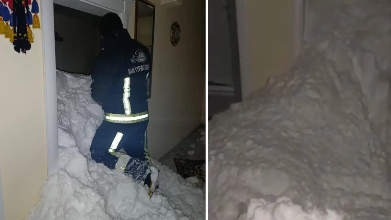 Son Dakika... Van'da mahalleye çığ düştü: 1 kişi kayıp, 22 ev boşaltıldı