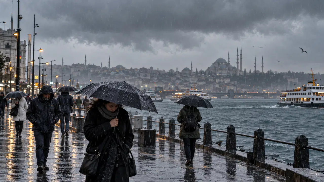 AKOM yeni hafta için tarih verdi: İstanbul'a yeniden kuvvetli sağanak geliyor