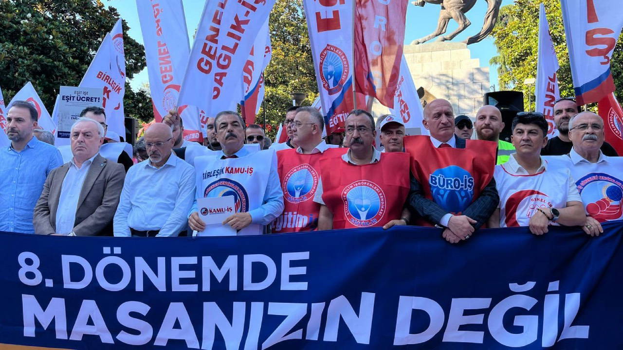 Birleşik Kamu-İş Konfederasyonu: 'Artık o masalarda TÜİK'in sahte rakamları değil, halkın sofrası konuşulacak'
