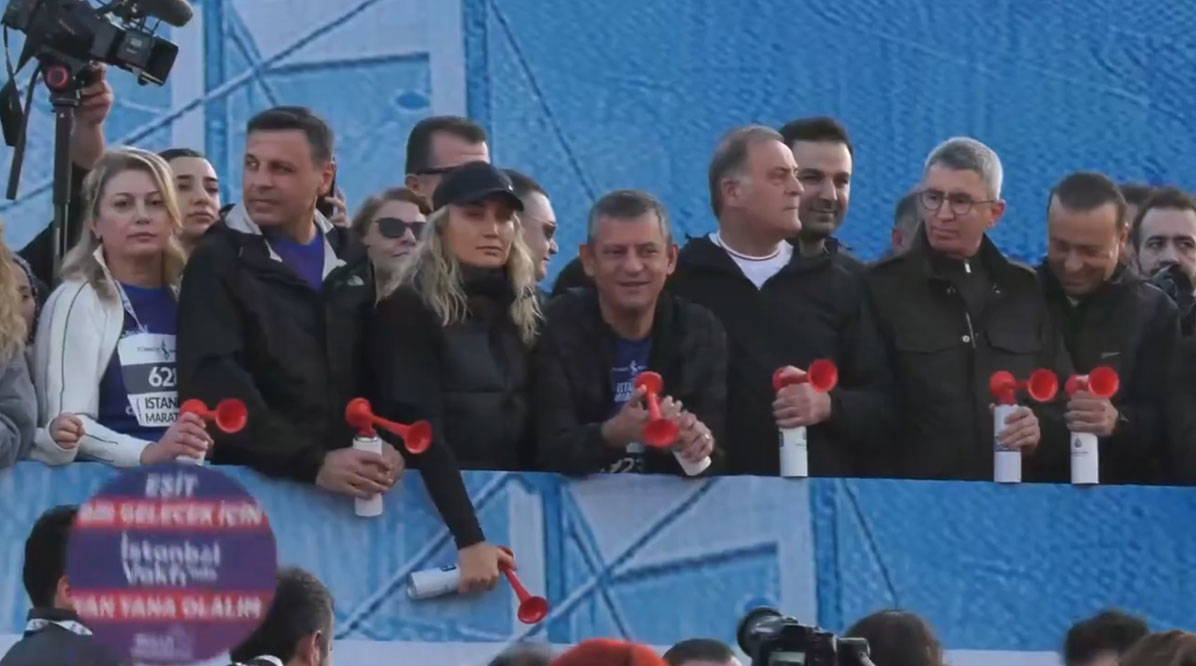 Türkiye İş Bankası 47. İstanbul Maratonu başladı: İmamoğlu'nun mesajı okundu