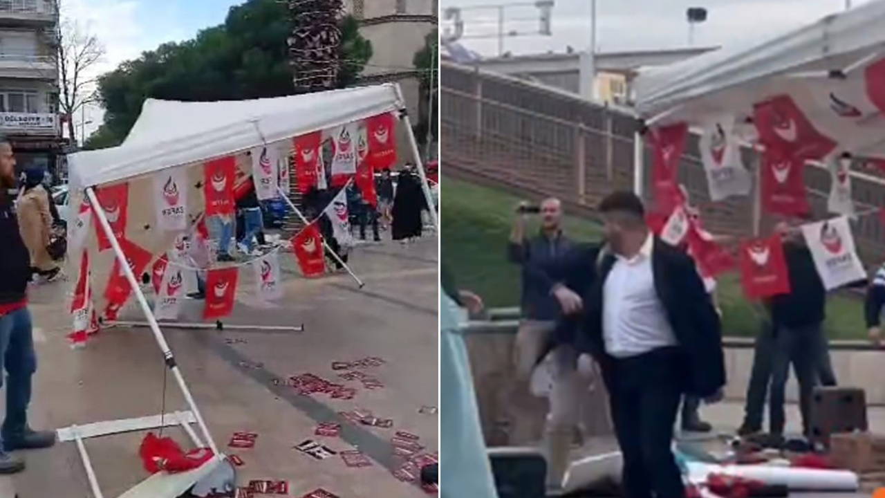 Aydın'da Zafer Partisi standına saldırı: 'MHP'liler yaptı' iddiası