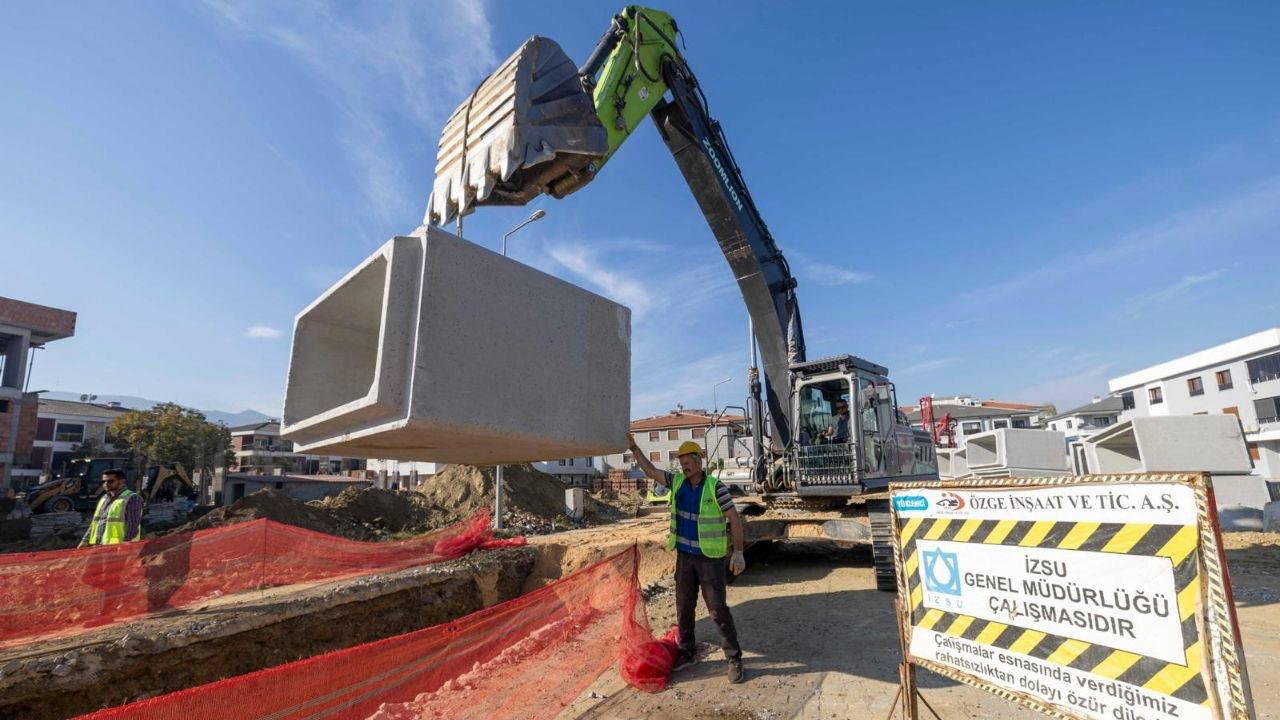 İzmir’i yağmura hazırlayan 2,5 milyarlık hamle