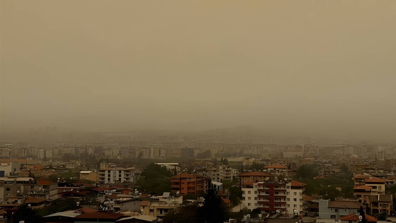 Meteoroloji'den o bölge için 'toz taşınımı' uyarısı