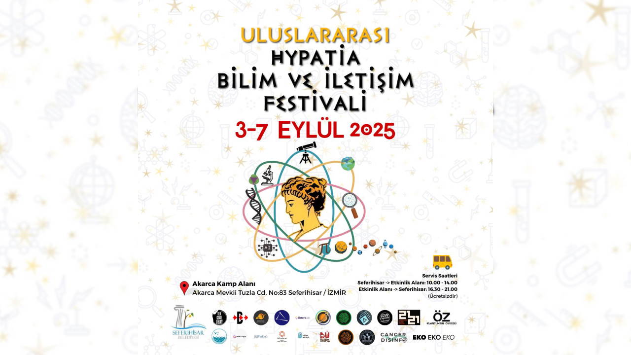 Festivale sayılı günler: Hypatia Bilim ve İletişim Festivali başlıyor