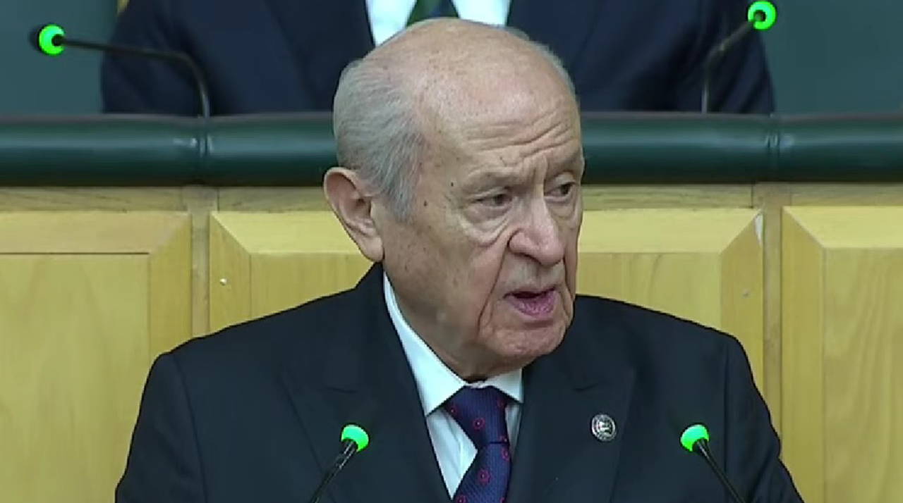 Devlet Bahçeli, MHP Grup Toplantısında konuşuyor